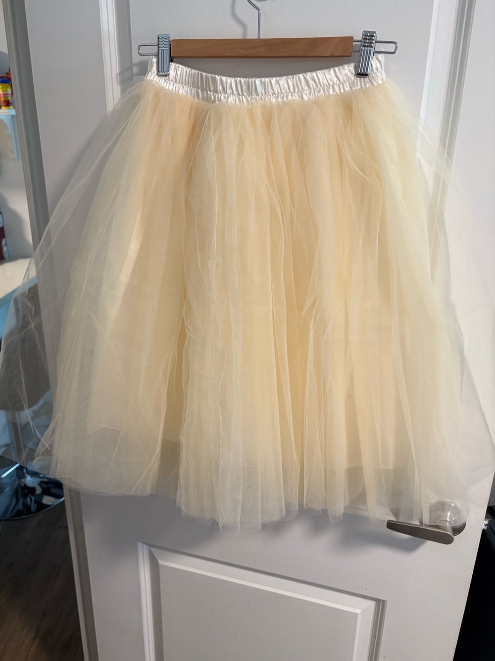 Olivia Rose Soft Blush Skirt - Pale Pink